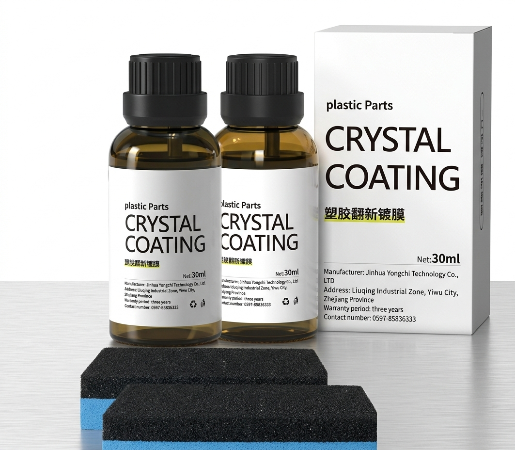 Crystal Plastic Restorer for Dashboard & Trim (Pack of 2)