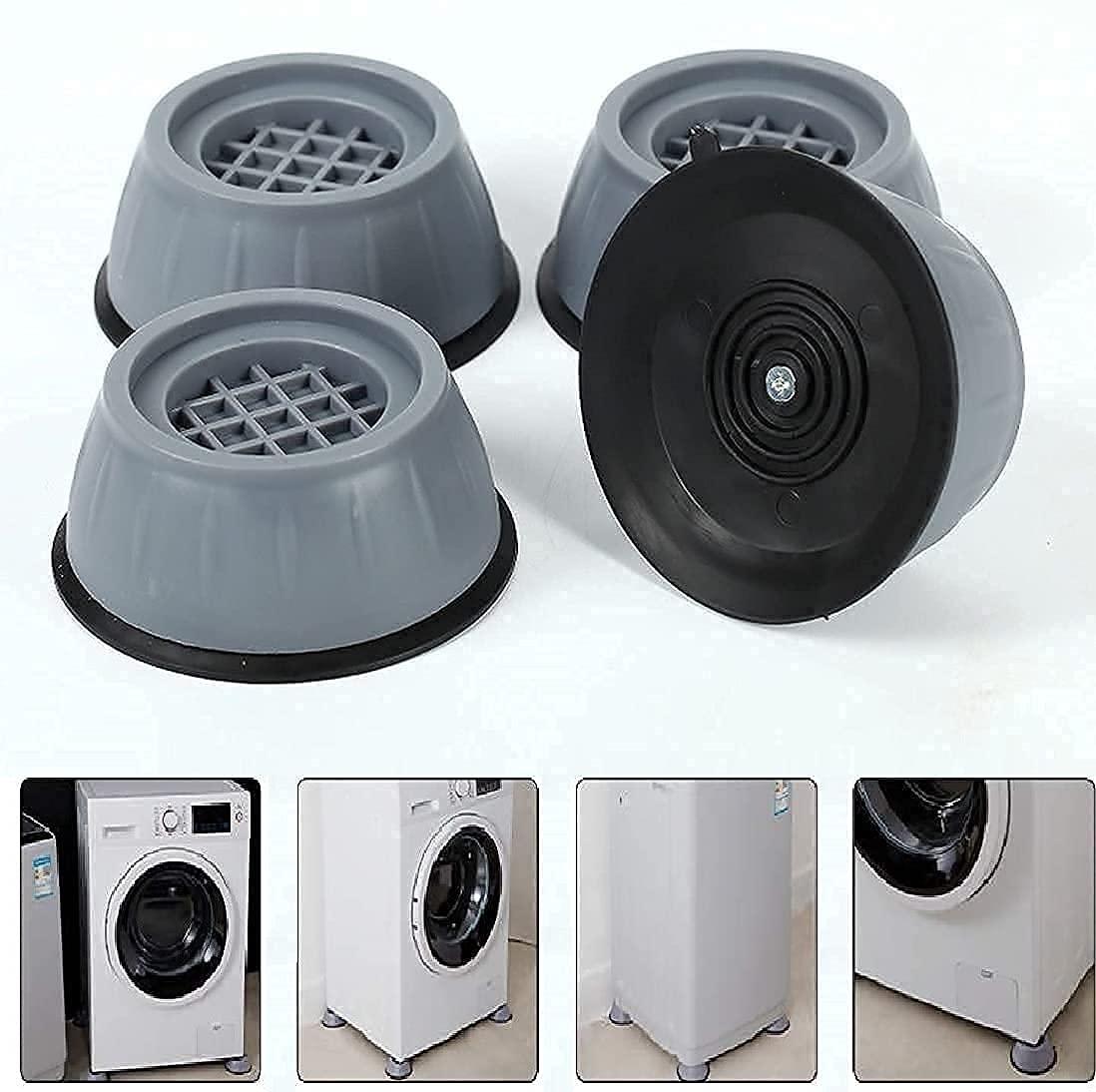 Anti Vibration Pad-Anti-vibration Pads For Washing Machine - 4 Pcs (Shock Proof)