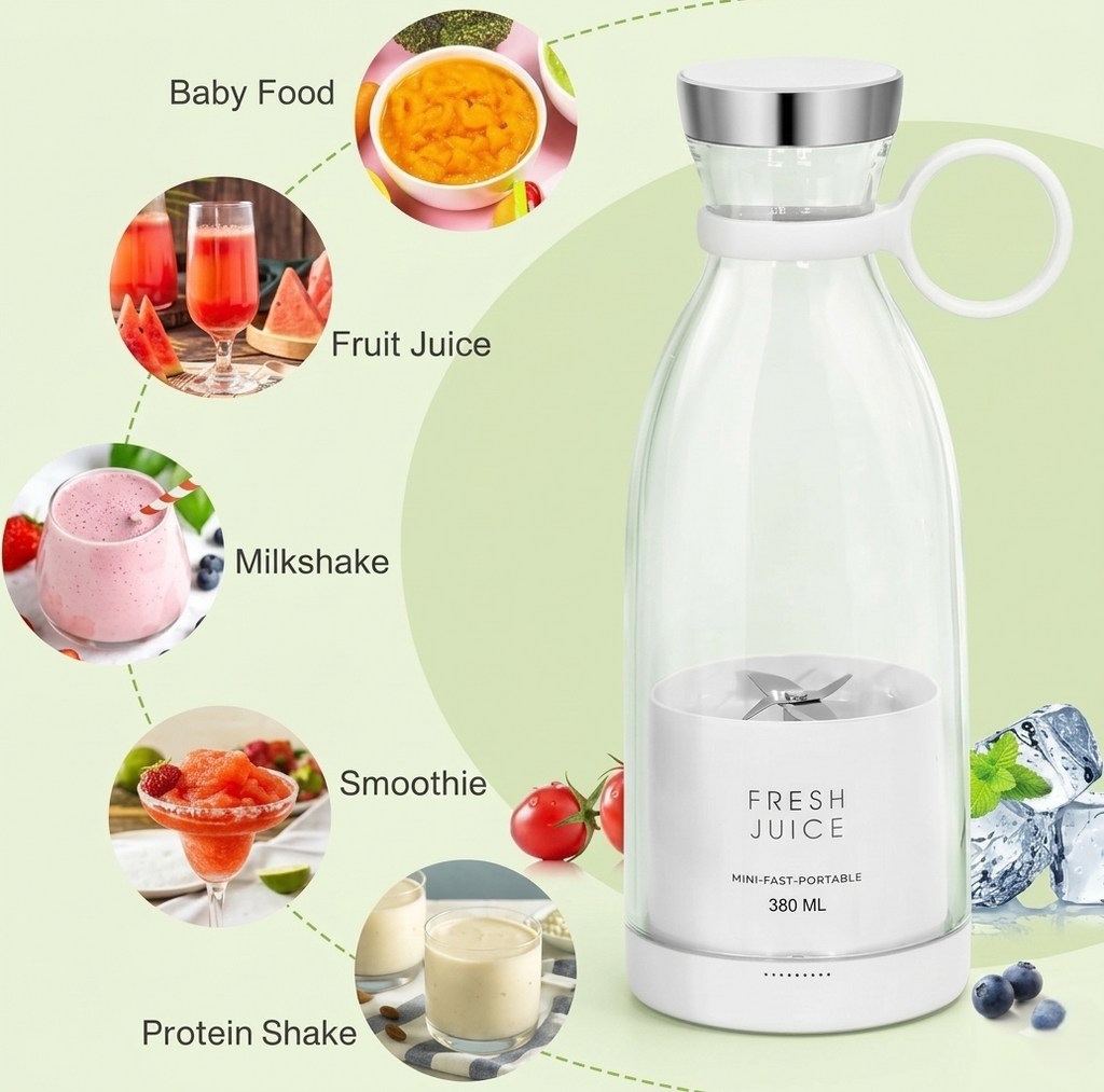 Portable Mini Juice Blender