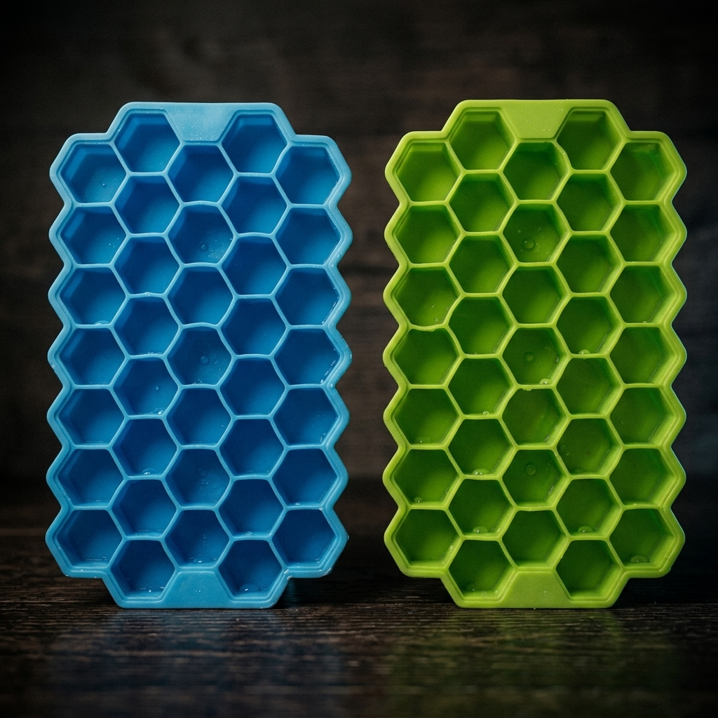 Silicone Honeycomb Ice Cube Tray