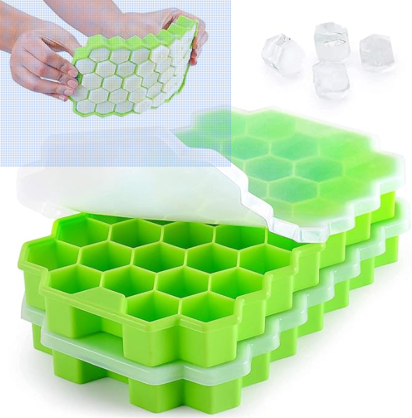 Silicone Honeycomb Ice Cube Tray