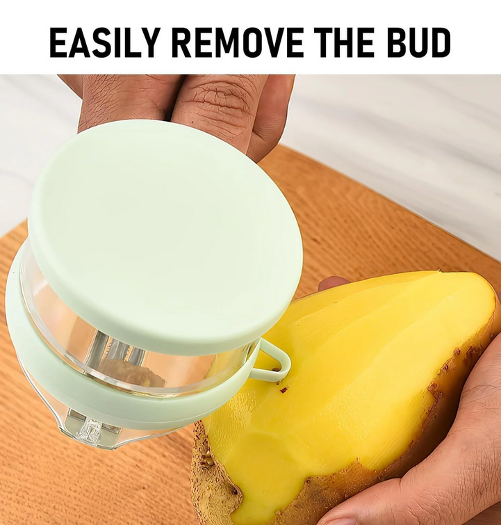 Stainless Steel Vegetable & Fruit Peeler with Storage Container