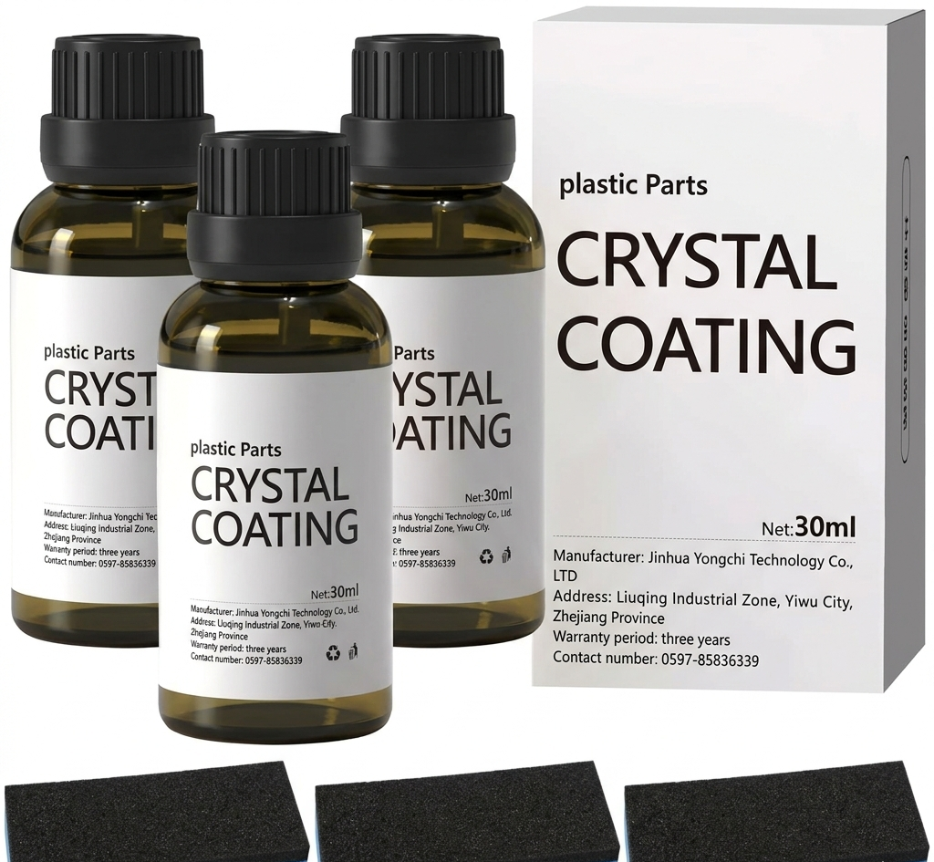 Crystal Plastic Restorer for Dashboard & Trim