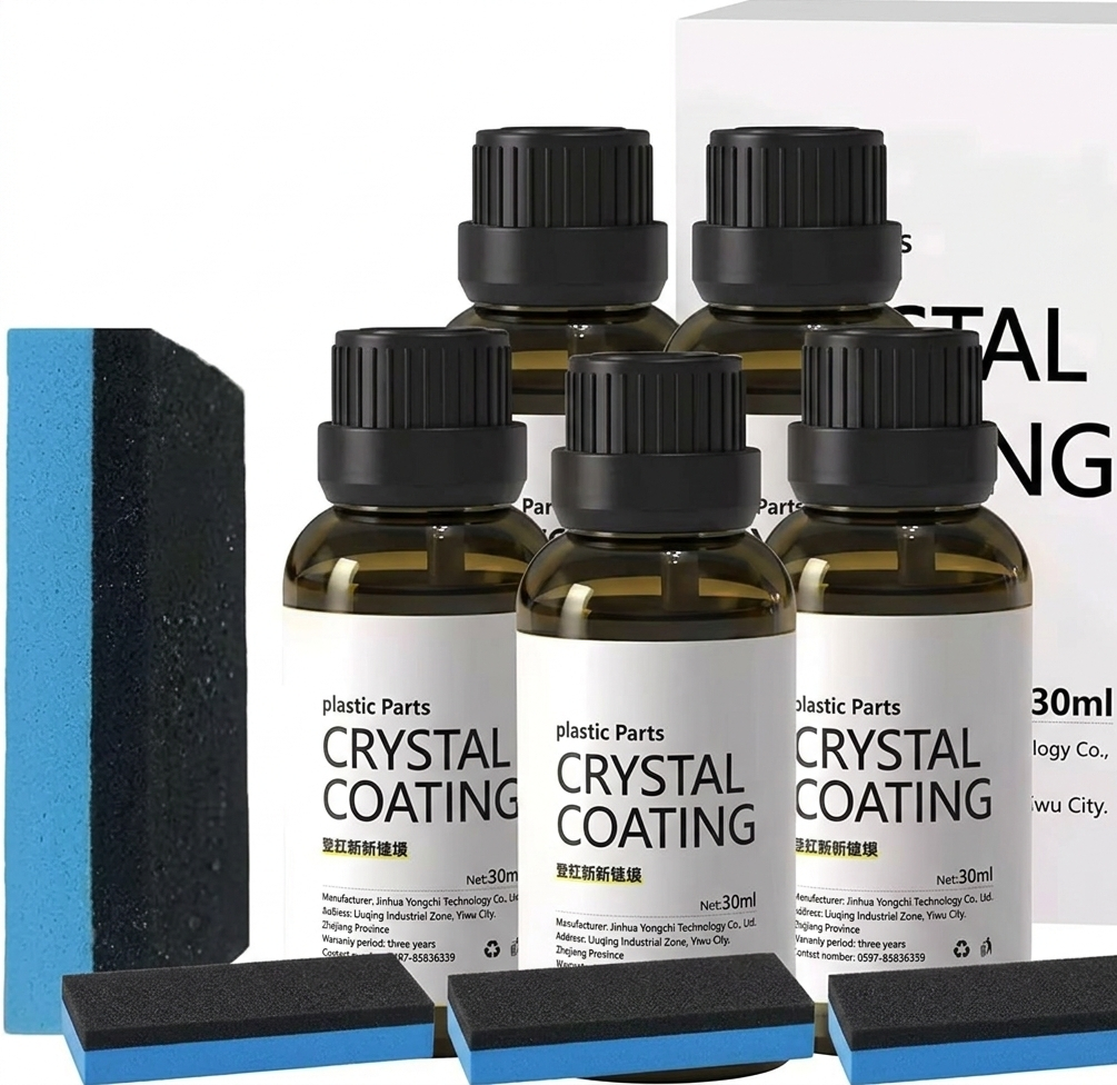 Crystal Plastic Restorer for Dashboard & Trim